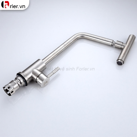 Vòi Rửa Chén Bát Nóng Lạnh Inox 304 Mờ (VRC50) Forler
