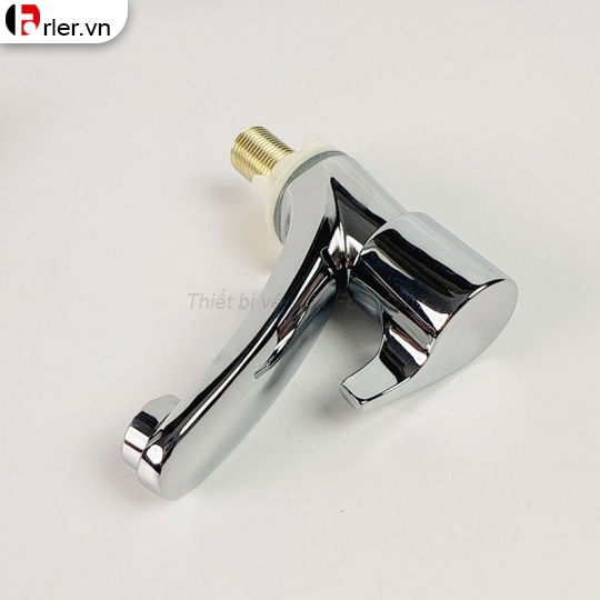 Vòi Lavabo Dấu Hỏi Lạnh Crom Bóng Forler 