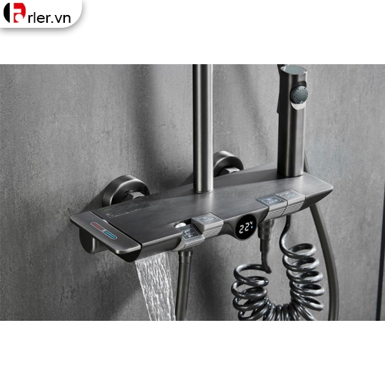 Bộ Sen Cây 4in1 Hiển Thị Nhiệt Độ Nước Forler