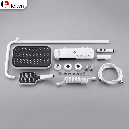 Sen Tắm Nóng Lạnh Thanh Bầu 4 Phím Có Nhiệt Độ Forler 