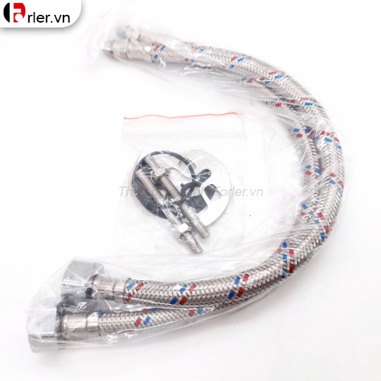 Vòi Lavabo NL Mạ Crom Eo Xéo Forler