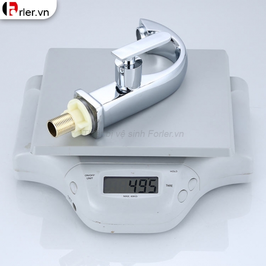 Vòi Lavabo Thiên Nga Lạnh Mạ Bóng Forler 