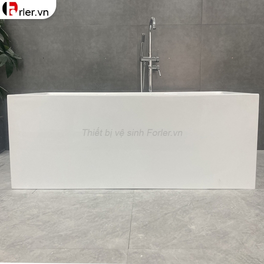 Bồn Tắm Nằm Cao Cấp Hình Chữ Nhật Trắng Forler
