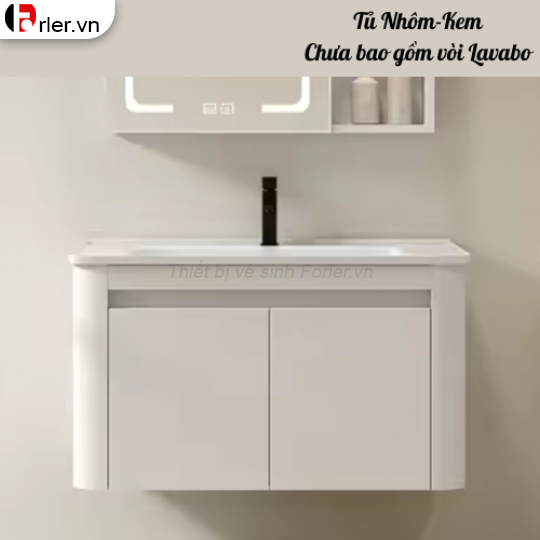 Tủ Nhôm 2 Kích Thước Thiết Kế Đơn Giản Sang Trọng FORLER
