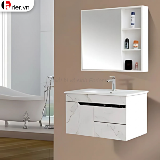 Tủ Nhựa PVC Cao Cấp Vân Đá 3 Màu FORLER