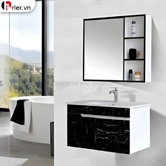 Tủ Nhựa PVC Cao Cấp Vân Đá 3 Màu FORLER