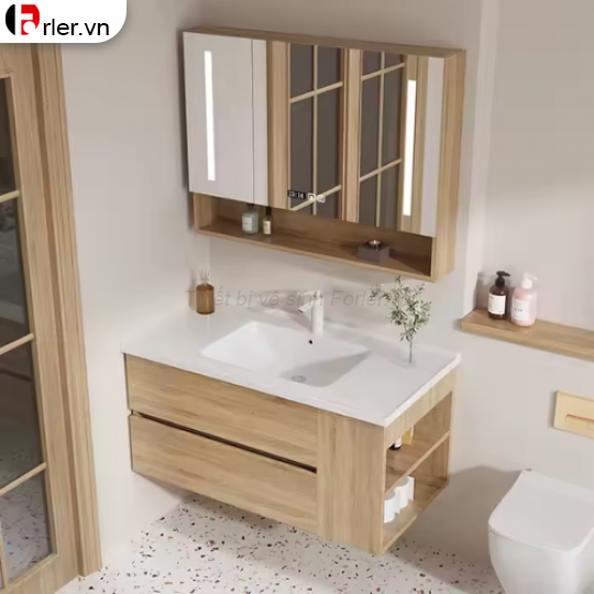 Bộ Tủ Nhựa PVC Kích Thước 80cm Nhiều Màu FORLER