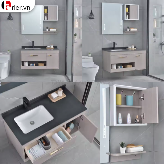 Tủ Lavabo Nhựa PVC Cao Cấp - Thiết Kế Theo Yêu Cầu FORLER