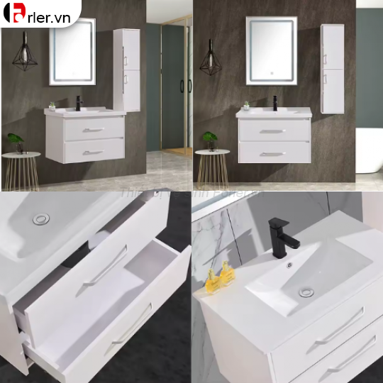 Tủ Lavabo Nhựa PVC Cao Cấp - Thiết Kế Theo Yêu Cầu FORLER