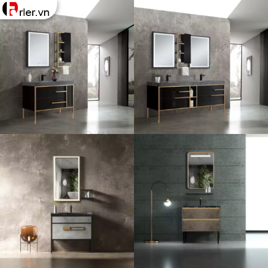 Tủ Lavabo Nhựa PVC Cao Cấp - Thiết Kế Theo Yêu Cầu FORLER
