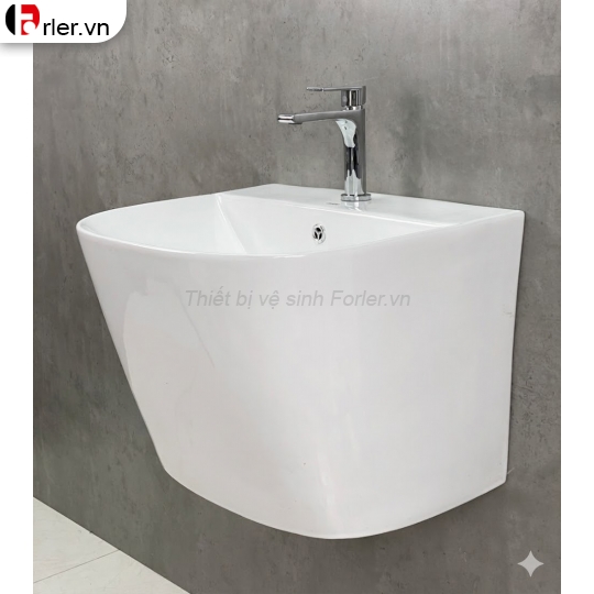 Chậu Lavabo Treo Tường Liền Khối FL-LVB33 Forler
