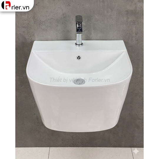 Chậu Lavabo Treo Tường Liền Khối FL-LVB33 Forler