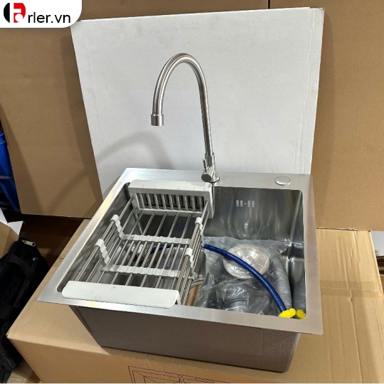 Chậu Rửa Chén Đơn Inox 304 Chính Hãng Forler