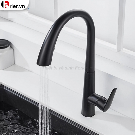 Vòi Rửa Chén Dây Rút Nóng-Lạnh (VRC05) Forler