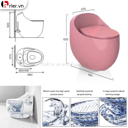 Bồn Cầu Trứng FORLER