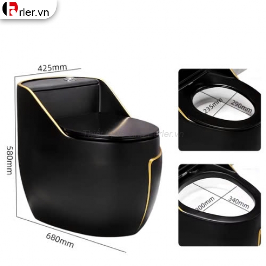 Bồn Cầu Trứng Sọc FORLER