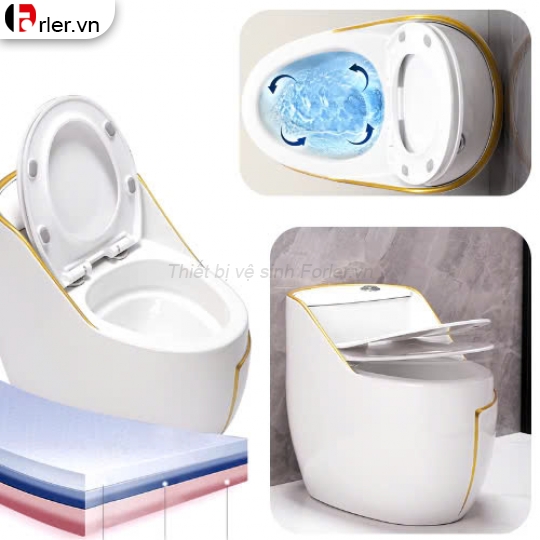 Bồn Cầu Trứng Sọc FORLER