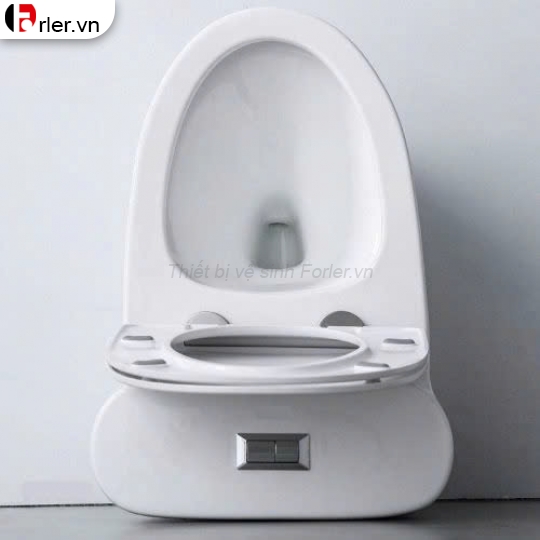 Bồn Cầu Cao Cấp Trắng Lùn FORLER