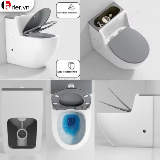 Bồn Cầu Trứng 3 Màu FORLER