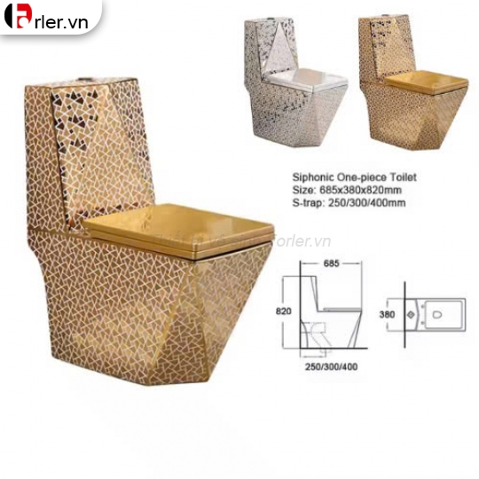 Bồn Cầu Một Khối Kim Cương FORLER