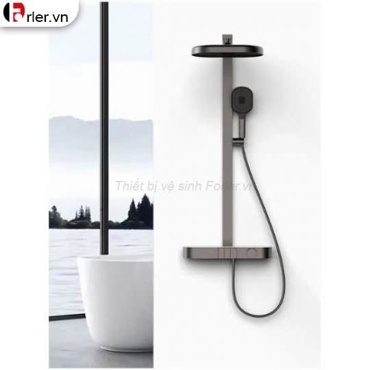 Sen Tắm Nóng Lạnh Thanh Bầu 3 phím Inox FORLER