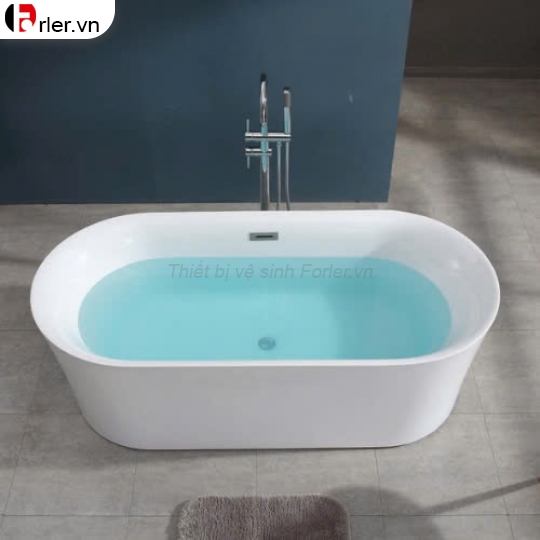 Bồn Tắm Oval Màu Trắng FORLER