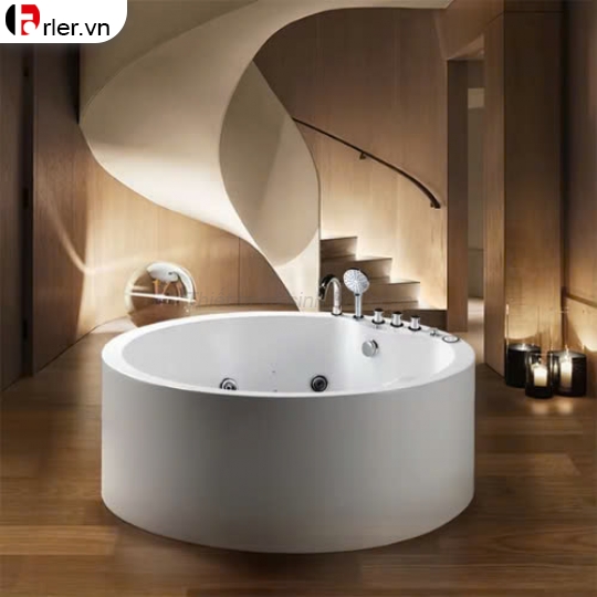 Bồn tắm tròn có hệ thống massage FORLER