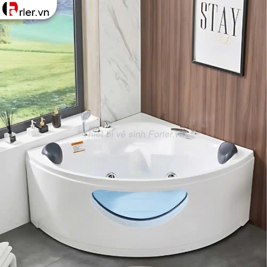 Bồn tắm góc massage cao cấp FORLER
