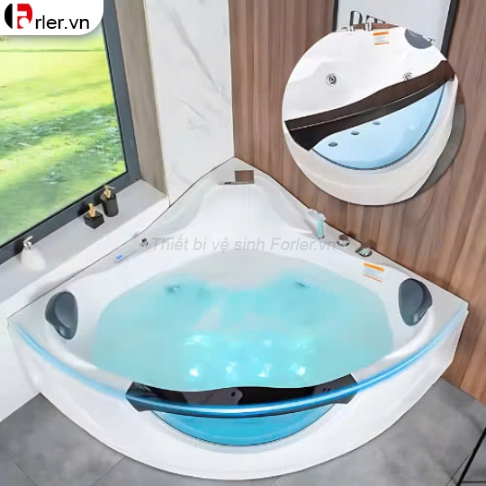 Bồn tắm góc massage cao cấp FORLER