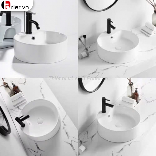 Lavabo Đặt Bàn Tròn FORLER