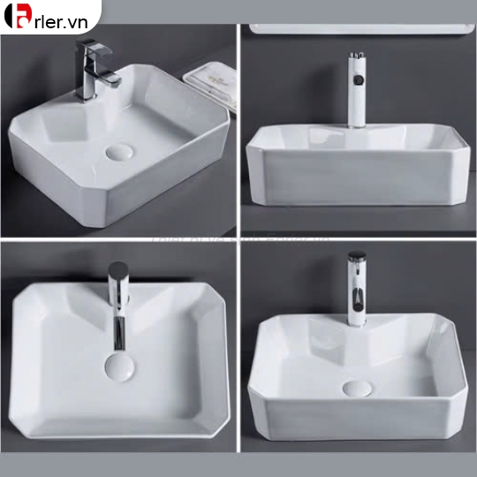 Lavabo Bầu Hình Chữ Nhật FORLER