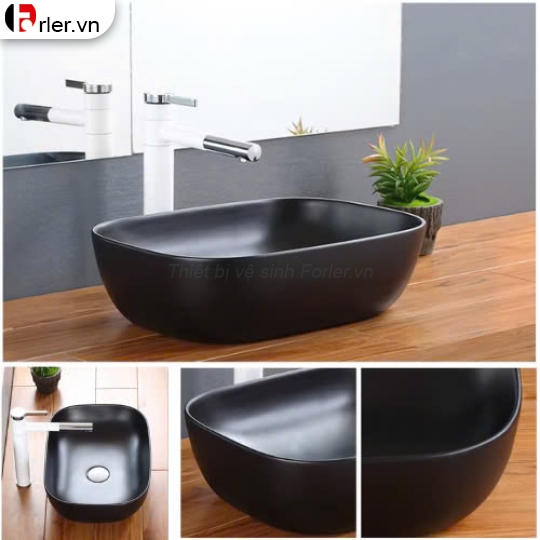 Lavabo Bầu Hình Chữ Nhật FORLER