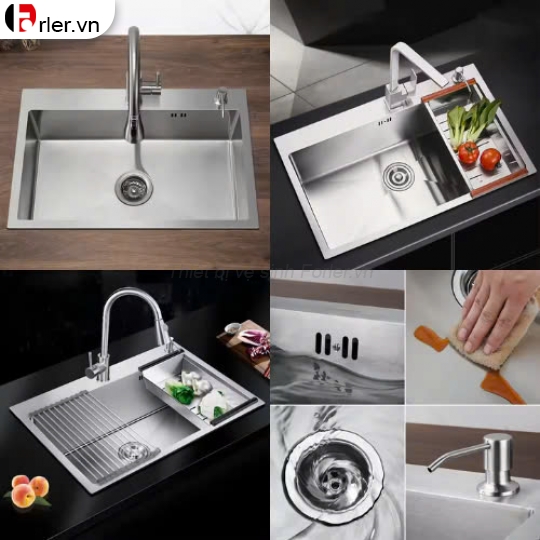 Bồn Rửa Chén Inox Một Hộc FORLER