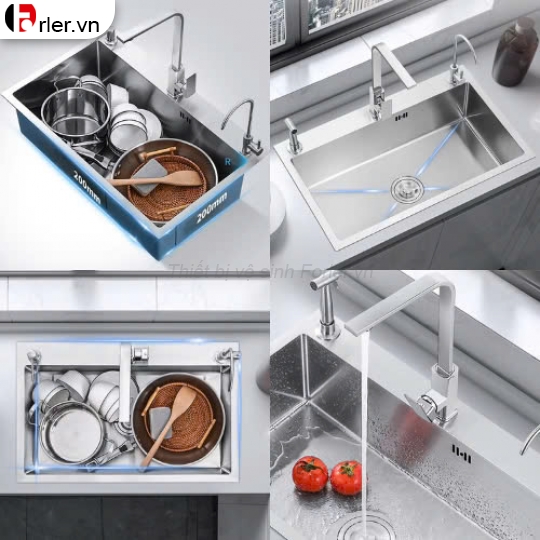 Bồn Rửa Chén Inox Một Hộc FORLER