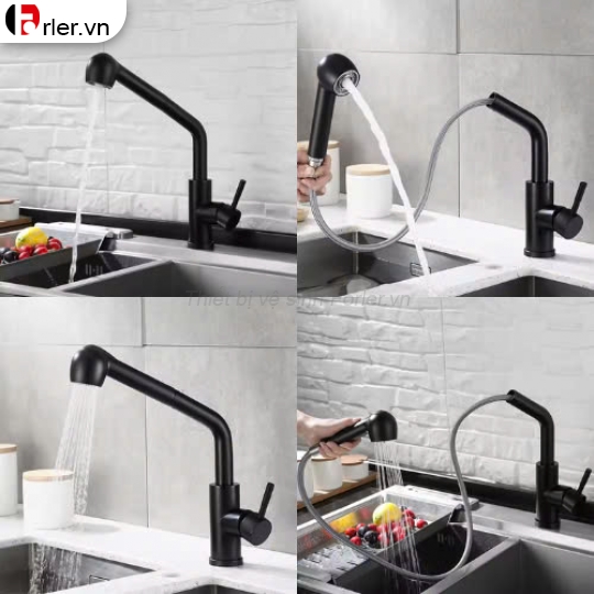 Vòi Rửa Chén INOX 304 Sơn Tĩnh Điện FORLER