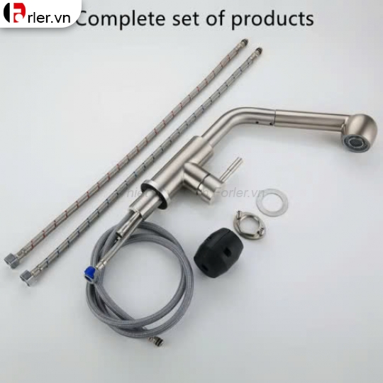 Vòi Rửa Chén INOX 304 Sơn Tĩnh Điện FORLER