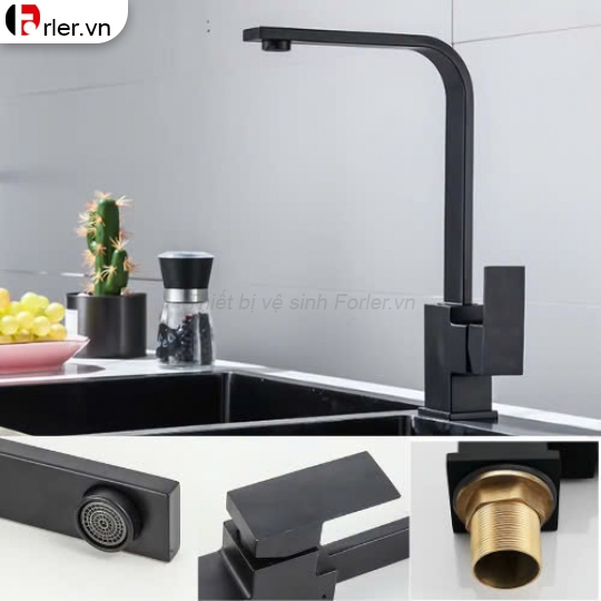 Vòi Chén Vuông Nóng Lạnh FORLER