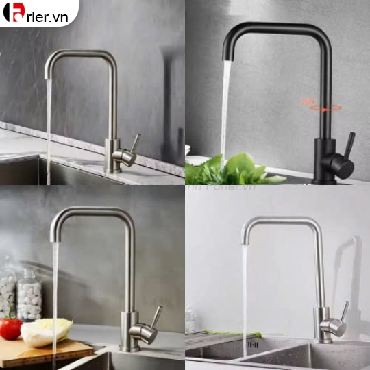 Vòi Rửa Chén Inox Nóng _ Lạnh FORLER