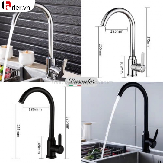 Vòi Rửa Chén Nóng Lạnh Vòng Cung FORLER