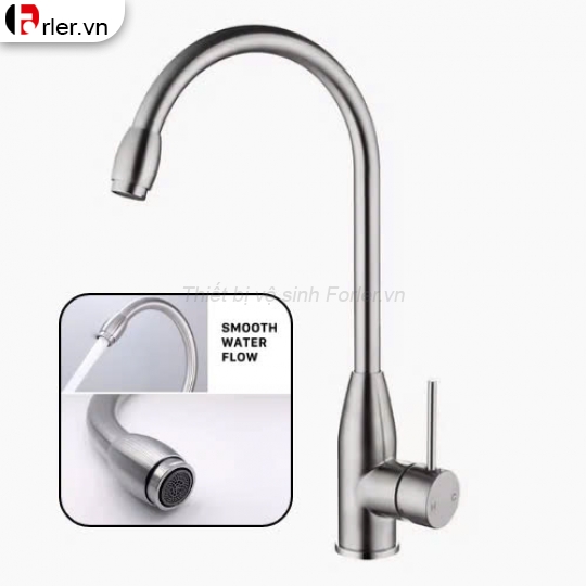 Vòi Chén Nóng Lạnh Đồng Thau Đầu Đạn FORLER
