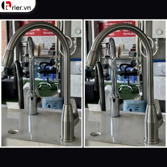 Vòi Chén Nóng Lạnh Đồng Thau Đầu Đạn FORLER