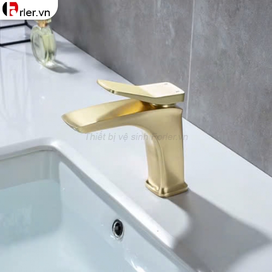 Vòi Lavabo Eo Vuông Cong 20cm Cao Cấp FORLER
