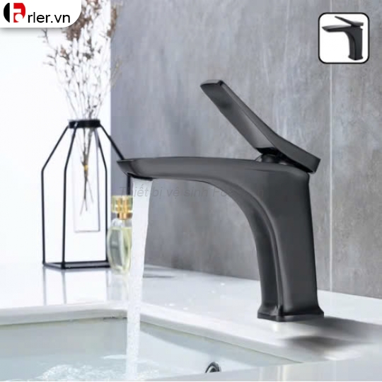 Vòi Lavabo Eo Vuông Cong 20cm Cao Cấp FORLER
