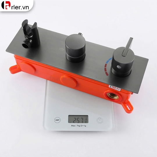 Sen Tắm Âm Tường Inox 304 Sơn Tĩnh Điện Xám (STAT04) FORLER