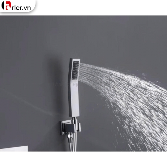 Sen Tắm Âm Tường Đồng Thau Mạ Crome FORLER