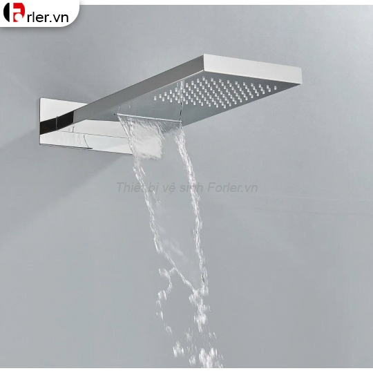 Sen Tắm Âm Tường Đồng Thau Mạ Crome STAT07