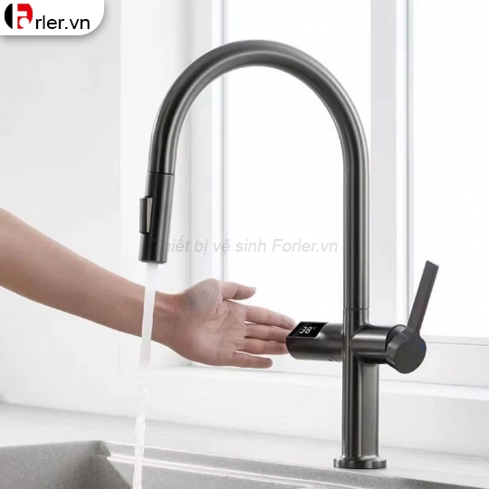 Vòi Chén Nhiệt Độ Có Rút Nóng-Lạnh (VRC07) Forler