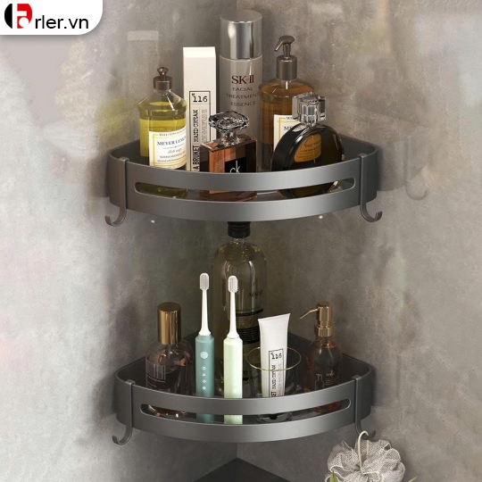 Combo Phụ Kiện Phòng Tắm Nano Xám FORLER