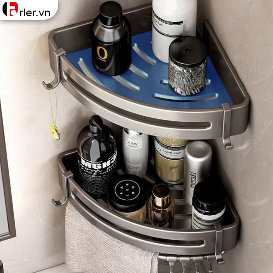 Kệ Góc Nhà Tắm Treo Tường 1 Tầng KG11 FORLER