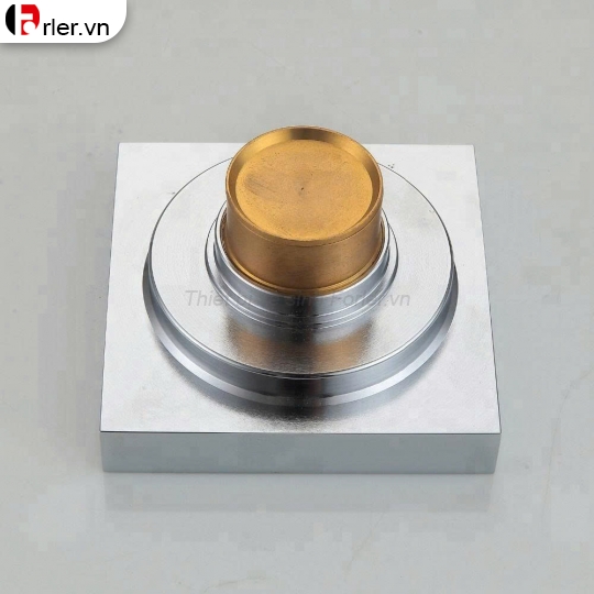 Phễu Sàn Vuông Inox 304 - Bóng 10x10 FORLER